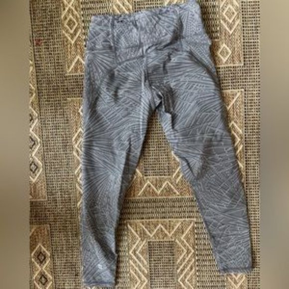 SWEATY BETTY The Power 7/8 Moonrock Purple Palm Workout Legging Size XS - Picture 5 of 5